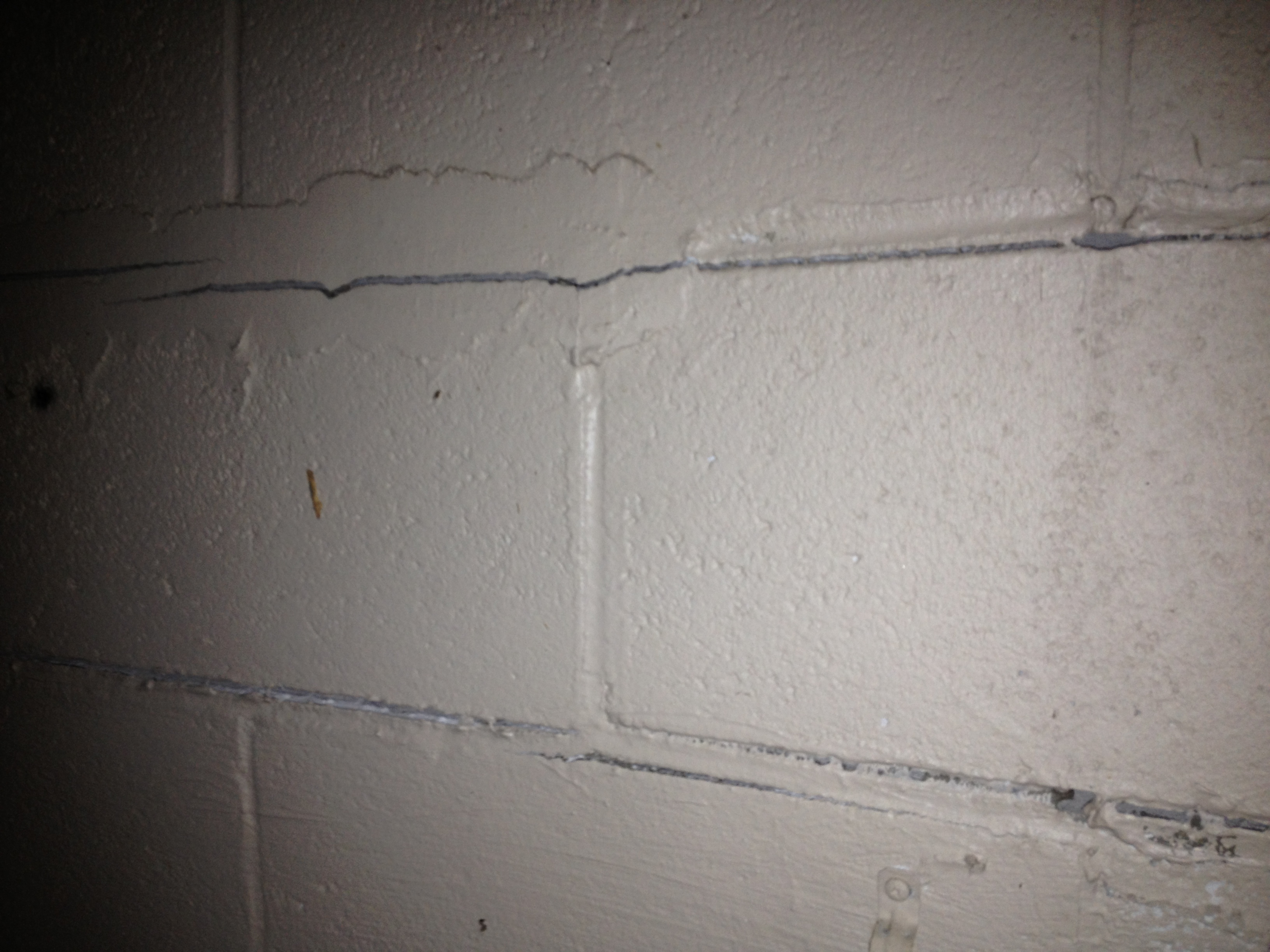 Horizontal Cracks in Basement Walls  Bowing Basement Wall